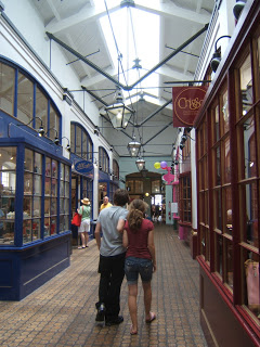 indoor shopping hall