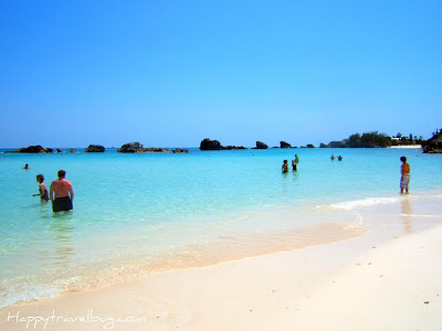 Pink Sand beach in Bermuda