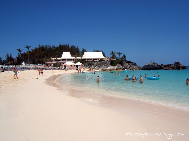 Pink Sand beach in Bermuda