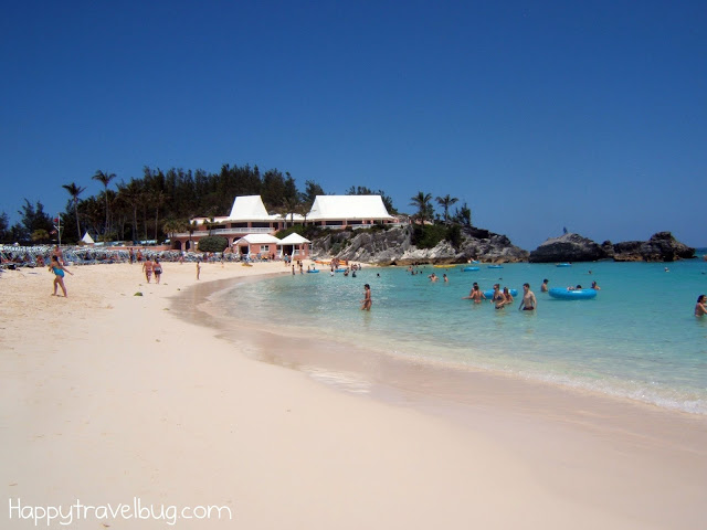 Bermuda pink sand beach