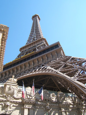 The Eiffel tower in Las Vegas