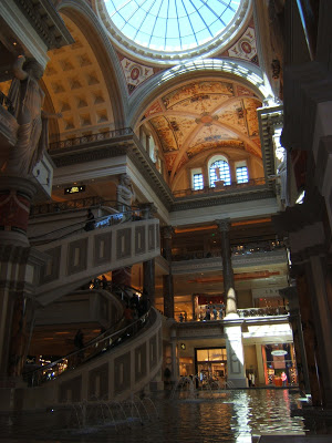 The Forum shops in Las Vegas