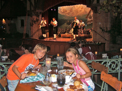 German restaurant in Epcot in DisneyWorld