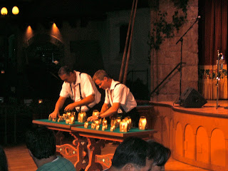German men playing bells