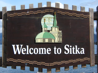 Welcome to Sitka sign