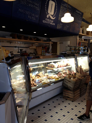 Deli counter at Quality Meats