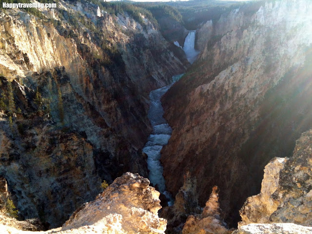 Artist Point in Yellowstone National Park