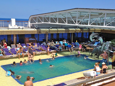 Family pool on Holland America's Noordam