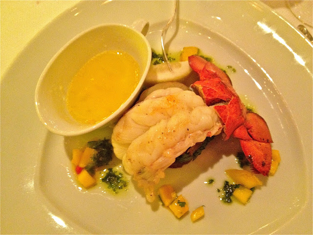 Lobster Tail from the Pinnacle Grill restaurant
