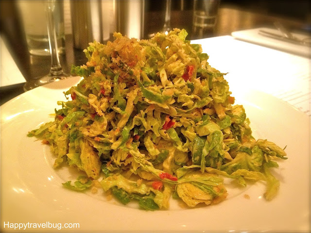 Shredded Brussels Sprouts Salad at RPM