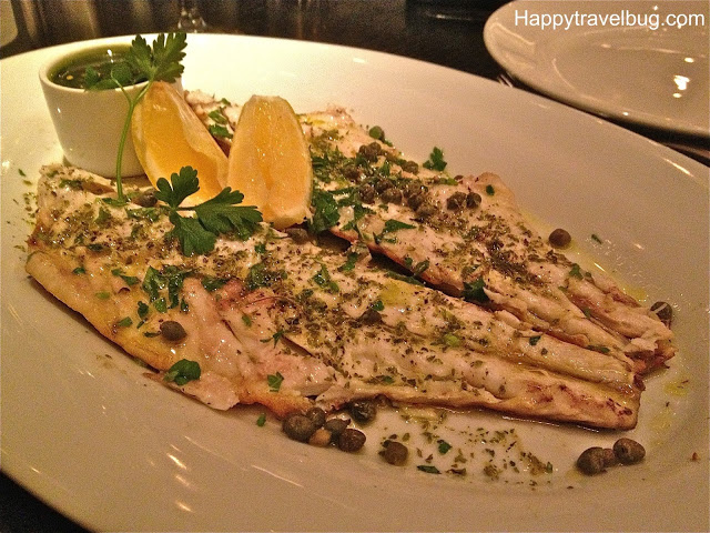 Whole Grilled Branzino which is a Mediterranean Sea Bass