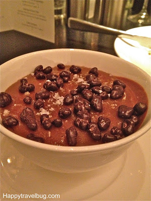 Bill's Chocolate Budino with salted caramel and cocoa nibs