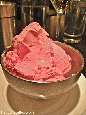 Raspberry sorbetto