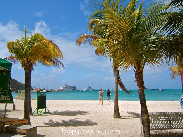 St Maarten beach