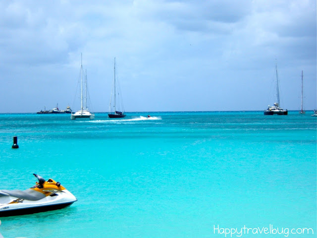 Jet skiing in St Maarten