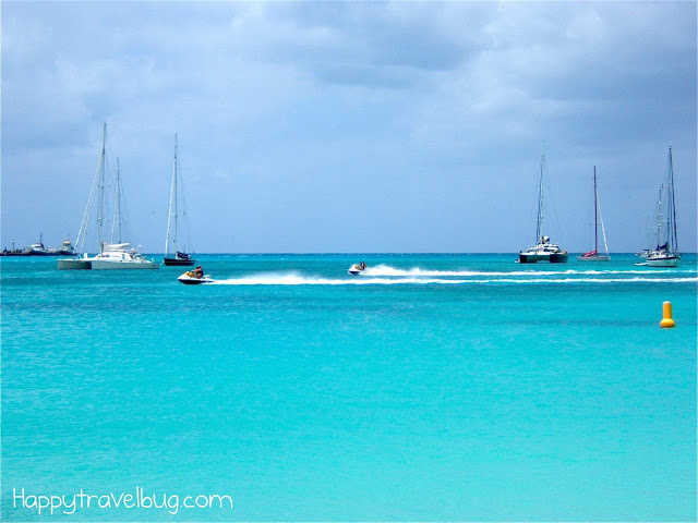 Jet skiing in St Maarten