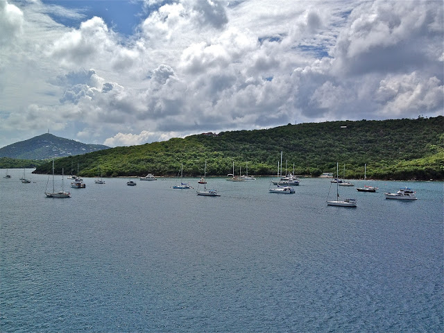 Sailboats at St. Thomas, USVI