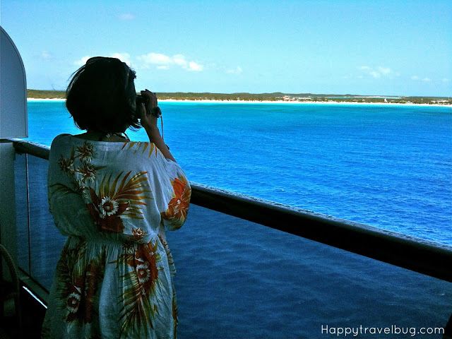 Me on the balcony of the ship