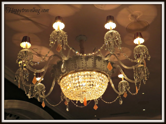 Chandelier at the Greenbrier