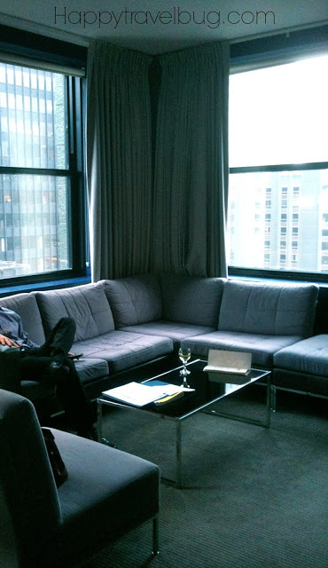 Interior of tower suite at the Hard Rock