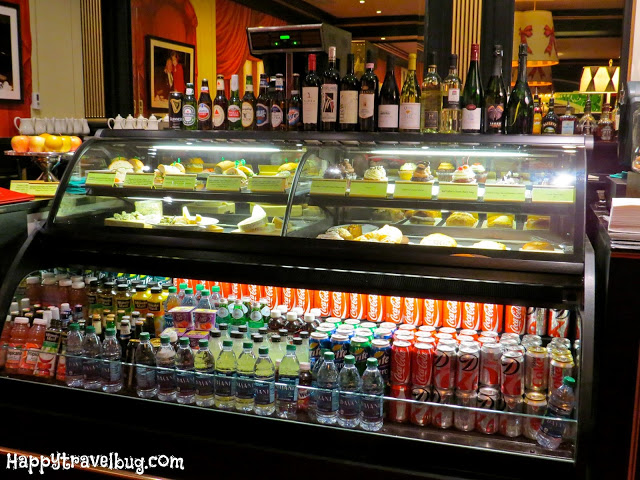 food counter at cafe carleton in the greenbrier