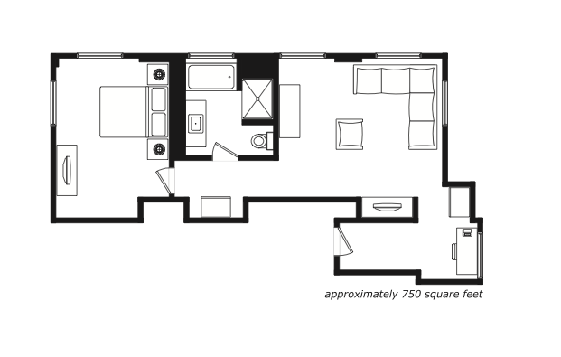 tower suite layout