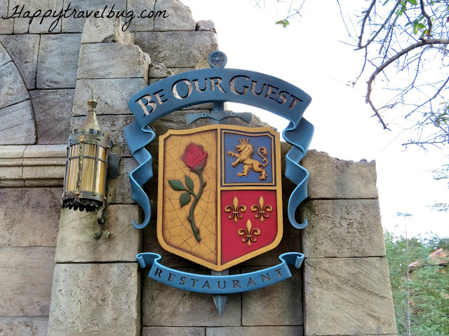 Be Our Guest Restaurant sign at Disney World