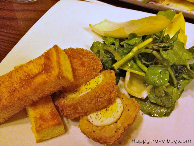 A Scotch Egg from Rose & Crown in Epcot's England