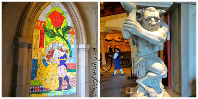 Lobby of Be Our Guest Restaurant at Disney World