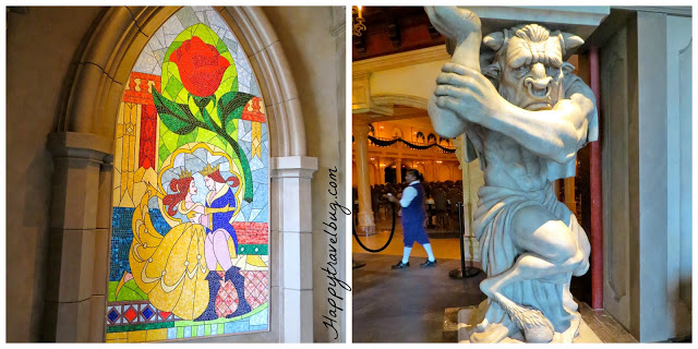 Lobby of Be Our Guest Restaurant at Disney World