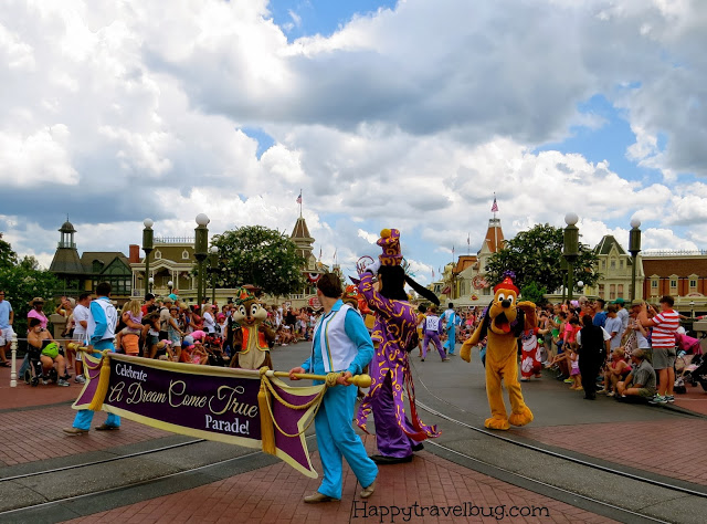 Celebrate a Dream Come True Parade at Disney World