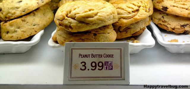 Huge peanut butter cookie at Disney World