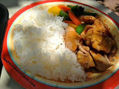 Chicken teriyaki from Katsura Grill in Epcot's Japan