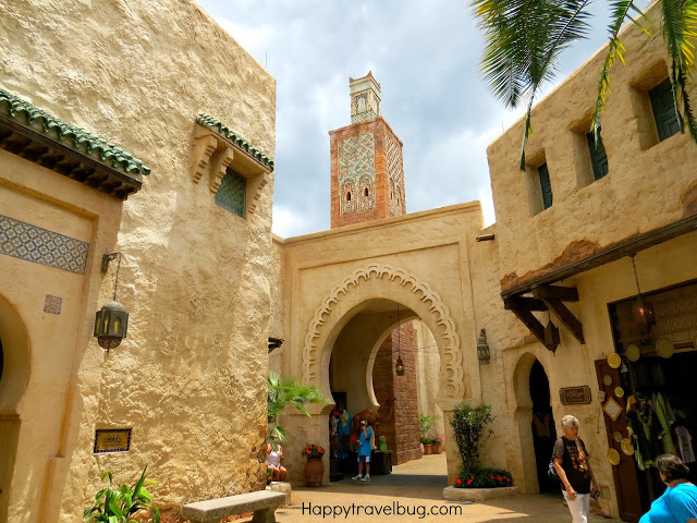 Moroccan buildings in Epcot