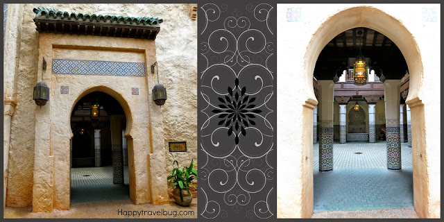 Moroccan doorways at Epcot