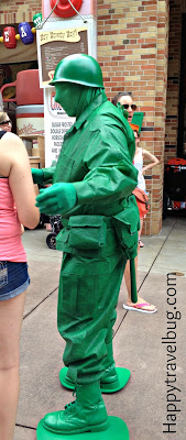 Green Army Man at Disney's Hollywood Studios