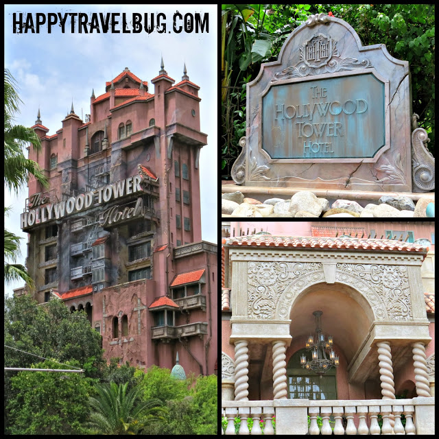 The Hollywood Tower of Terror ride at Hollywood Studios