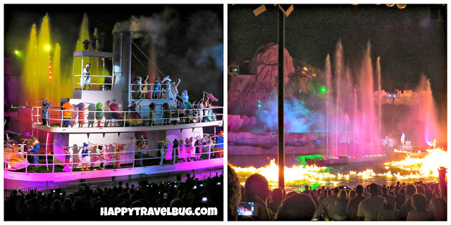 Fantasmic show at Disney's Hollywood Studios