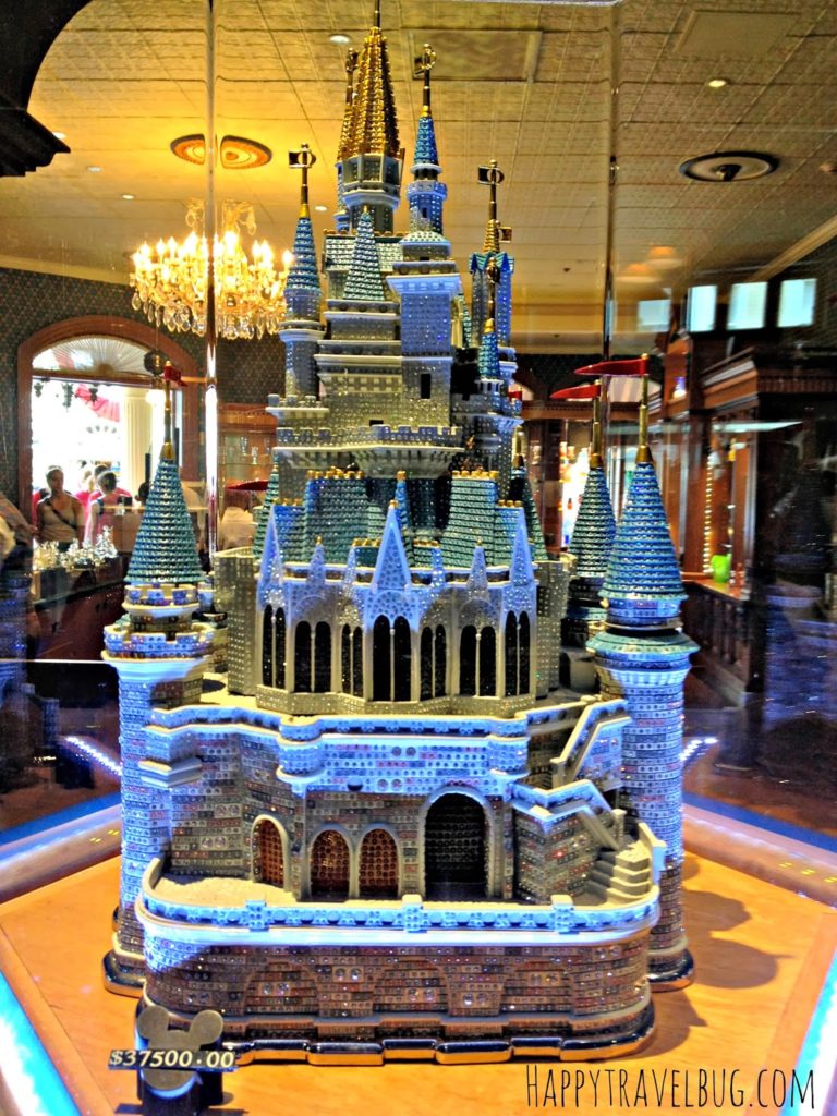 Cinderella castle made out of crystals is $37,500