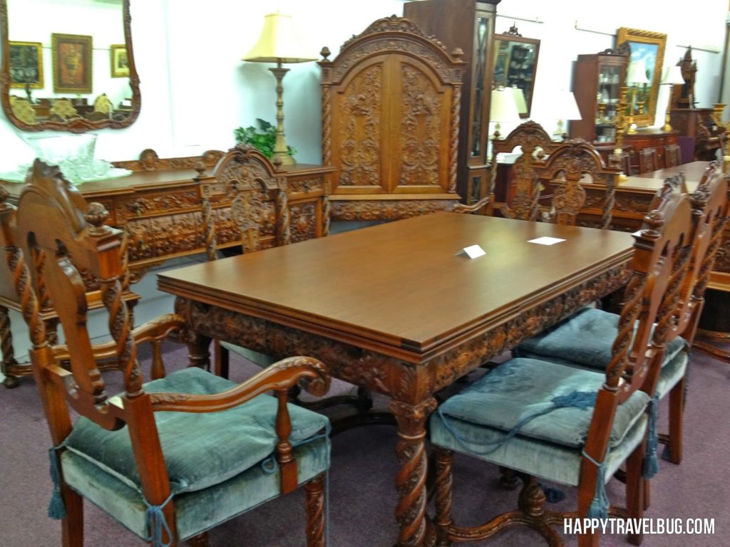 Antique Dining Table from Morris Antiques in Keo, Arkansas
