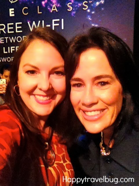 Me and Sally Lou Loveman before a taping of Lifeclass