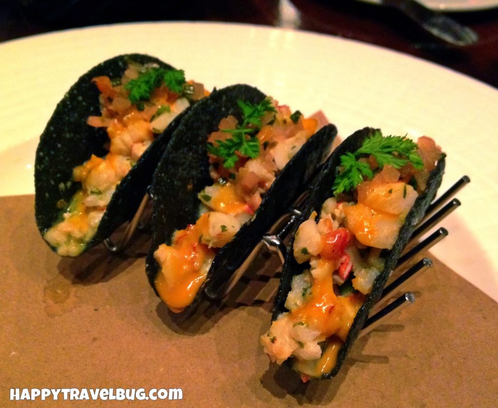 Lobster tacos from Bobby Flay's Mesa Grill in Las Vegas