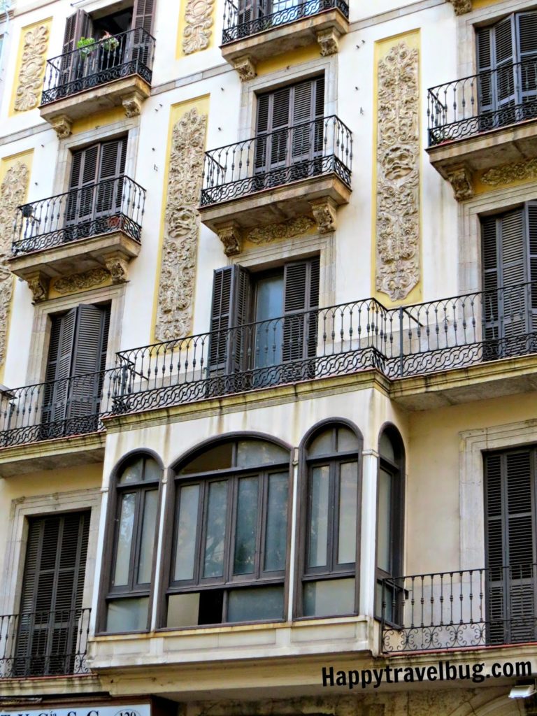 Barcelona, Spain balcony