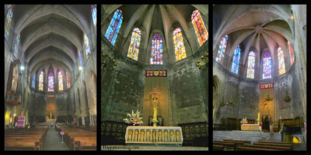 The Basilica Santa Maria del Pi inside