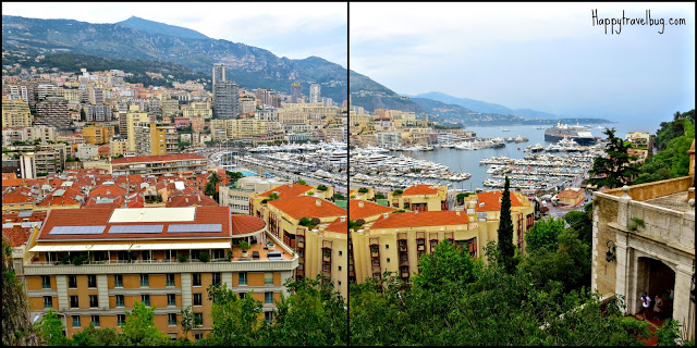 View of Monaco from the Palace