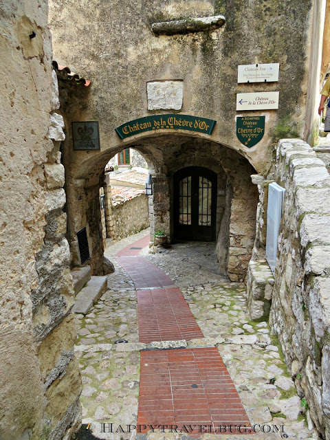 The "streets" of Eze, France...no cars here