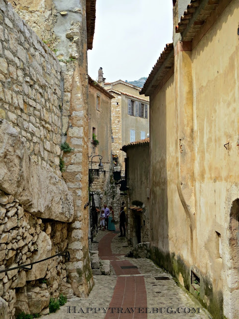 The "streets" of Eze, France...no cars here