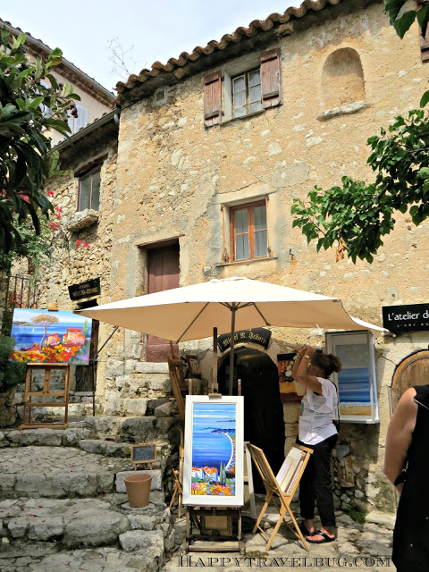 A little artist shop in Eze, France