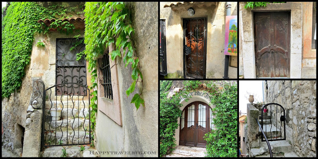 So many charming doorways in Eze, France