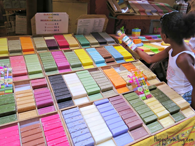 Beautiful French soap in Nice, France